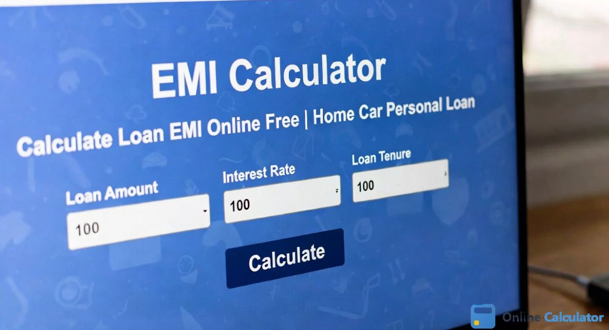 EMI Calculator - Calculate Loan EMI Online Free | Home Car Personal Loan